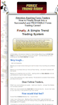 Mobile Screenshot of forextrendrider.com
